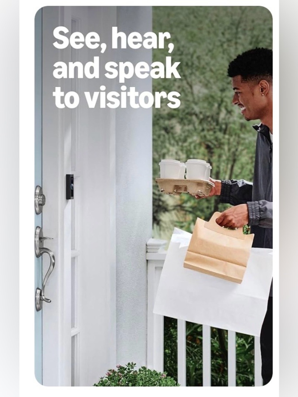 Ring Video Doorbell Wired, Home or business security, Two-Way Talk. SEALED BOX - Picture 4 of 14